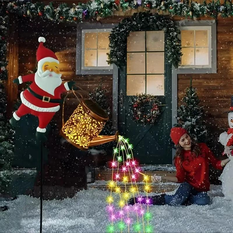 🔥Hot Sale 50% OFF🔥Christmas Solar Kettle Lights Garden Lawn Decorative Lights