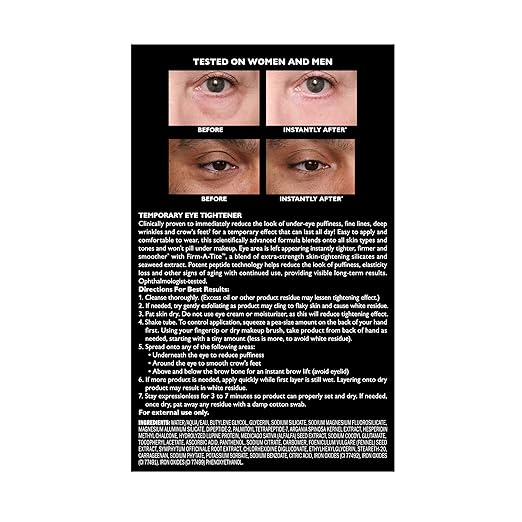 ✨Limited-time offer: 50% off🔥Instant Eye Temporary Eye Tightener Easy-Wear Formula