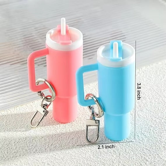 š„Black Friday Frenzy 25% OFF - Mini Plastic Container Bottle Keychain