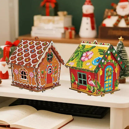 ✨Buy 2 Free Shipping🏠Gingerbread Snowman House Diamond Painting