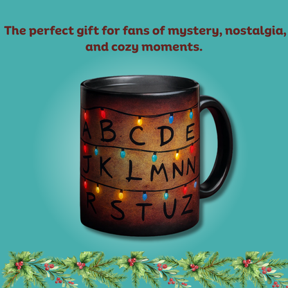 Stranger Things Alphabet Mug Color Changing