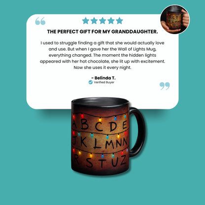 Stranger Things Alphabet Mug Color Changing