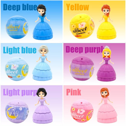🥚12 PCS Princess Prefilled Easter Eggs | ✨Mix & Match Dress-Up Dolls – Easter Basket Stuffers & Egg Hunt Gifts👑