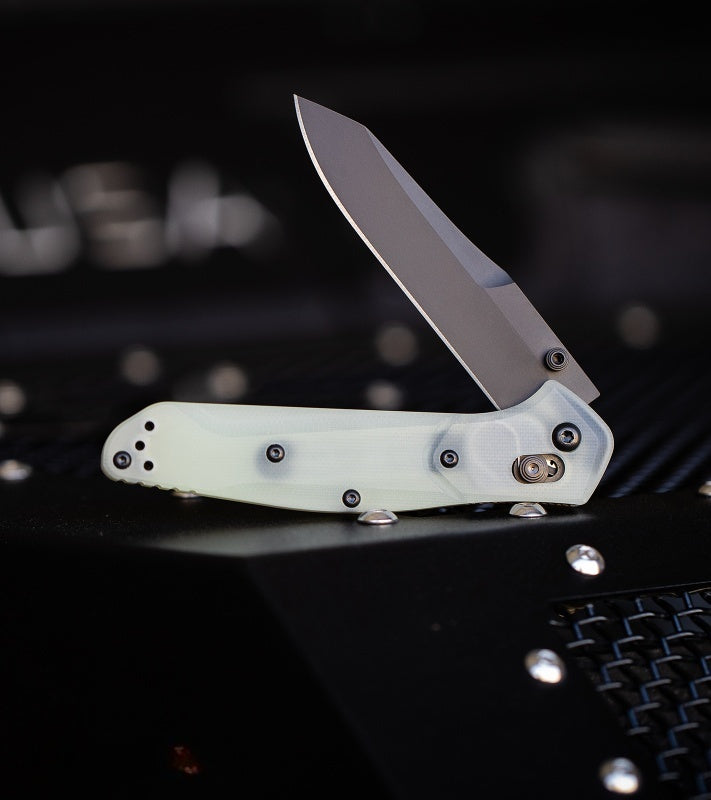 ⚡Last Day 60% OFF-🦋⚔️BM-940 Osborne AXIS Lock Knife Natural G-10