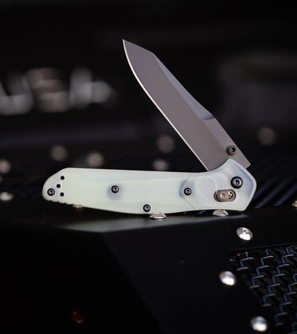 ⚡Last Day 60% OFF-🦋⚔️BM-940 Osborne AXIS Lock Knife Natural G-10