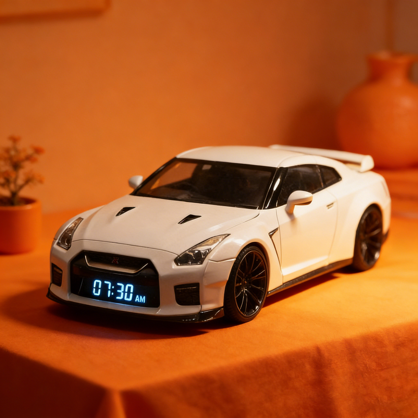 🔥Last day clearance🚗The Car Model Alarm Clock