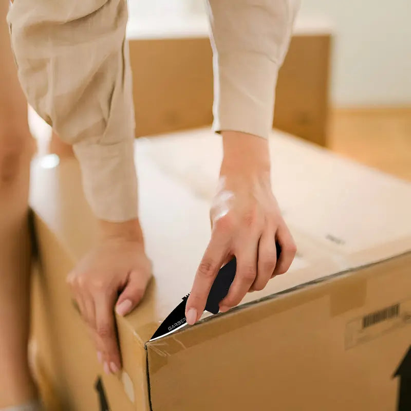 Folding Sharp Wallet Card Edge Tool