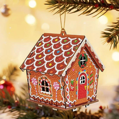 ✨Buy 2 Free Shipping🏠Gingerbread Snowman House Diamond Painting
