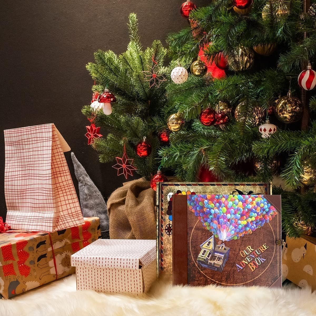 ❤️📚 Our Adventure Book Scrapbook 📸💕 - Retro Style Letter Cover, Perfect for Travel & Memories 💭