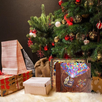 ❤️📚 Our Adventure Book Scrapbook 📸💕 - Retro Style Letter Cover, Perfect for Travel & Memories 💭