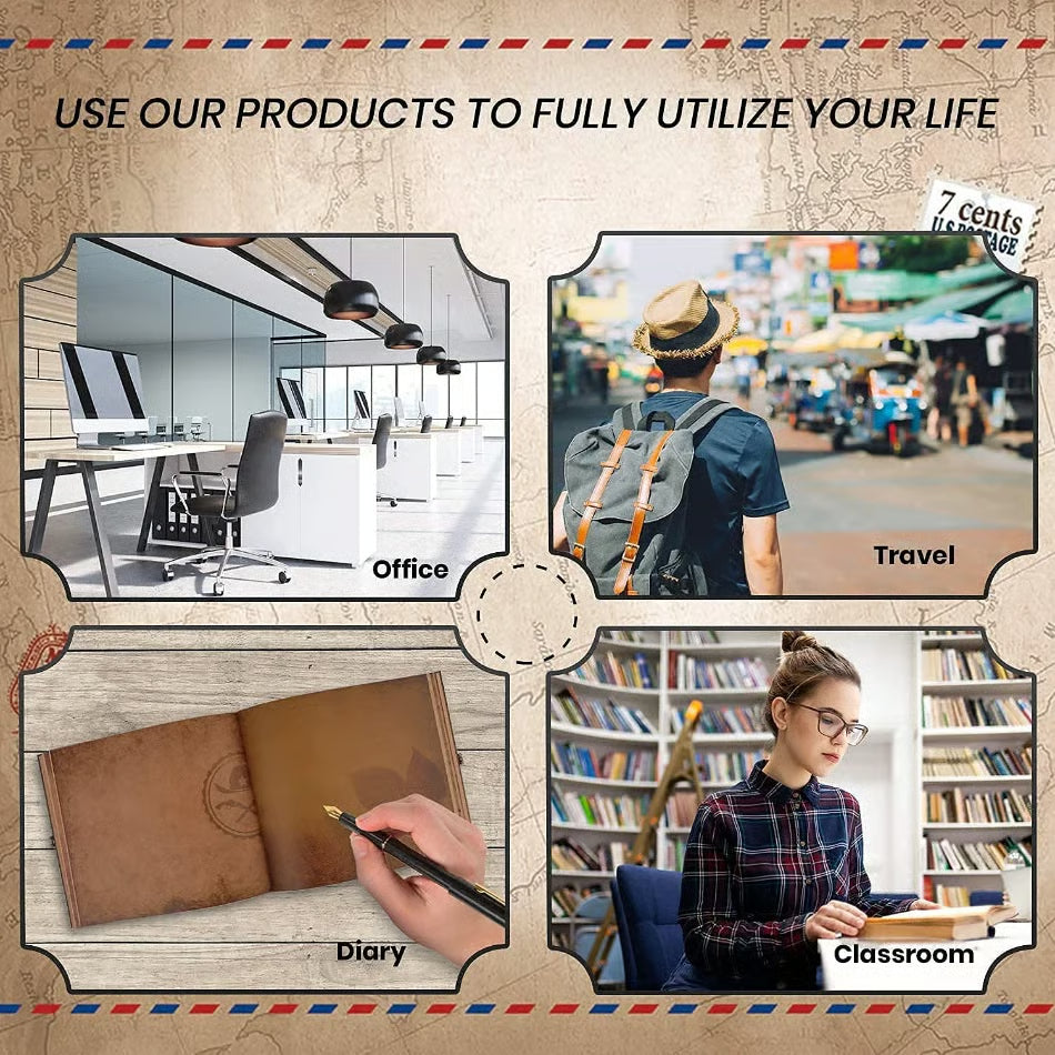 ❤️📚 Our Adventure Book Scrapbook 📸💕 - Retro Style Letter Cover, Perfect for Travel & Memories 💭