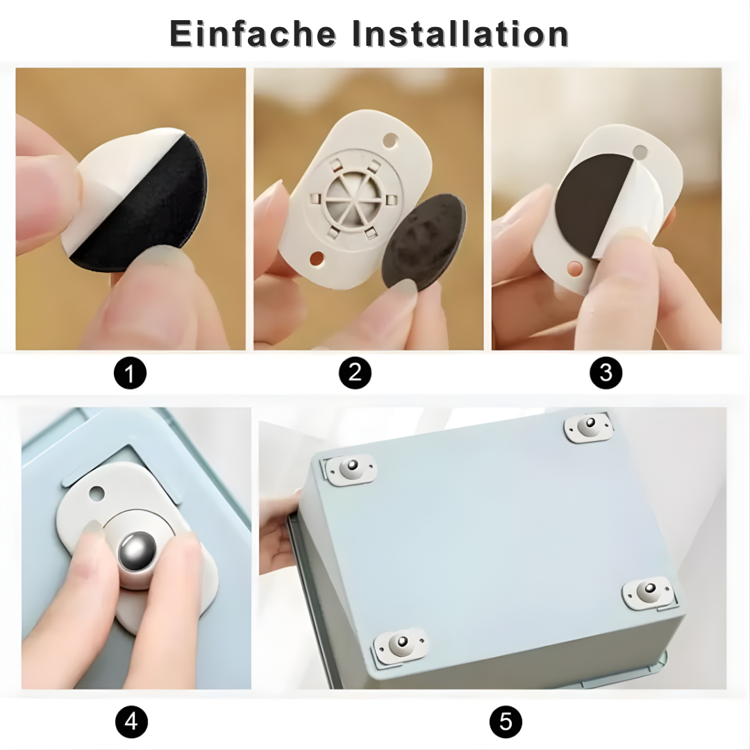 StickyWheels™ - Stick-on Wheels (1+1 FREE)