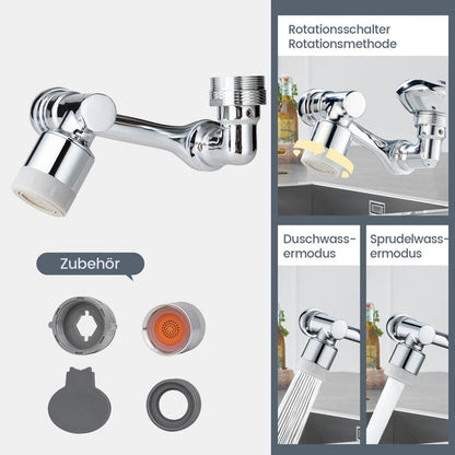 TwistTap™ - 1080 degree rotatable extension tap