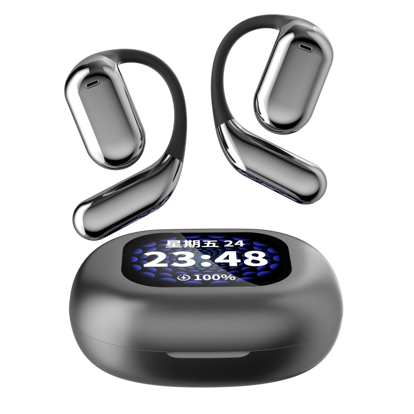 🔥Special Price $25.99 Only Today!!!⏰🔥True Powerful Bluetooth 5.4 Open Ear Earbuds, IPX5 Waterproof