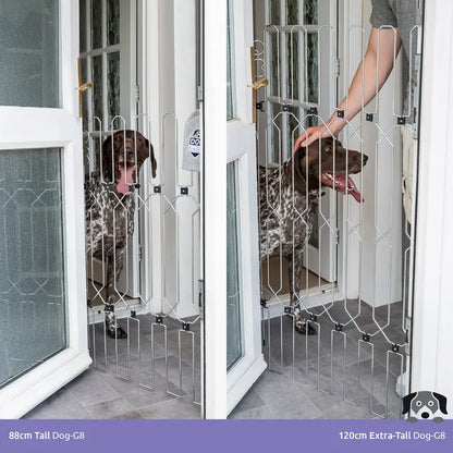 🔥🐕🐱Portable folding pet door, suitable for front doors, durable