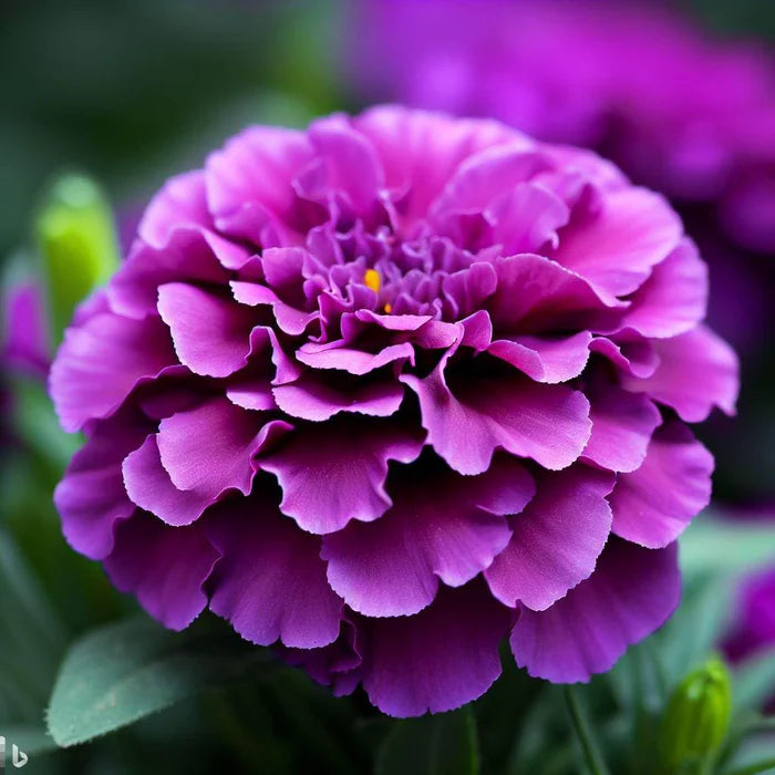 Purple Marigold Flower Seeds Elevate Your Gardening Experience with Unique, Vibrant Blooms
