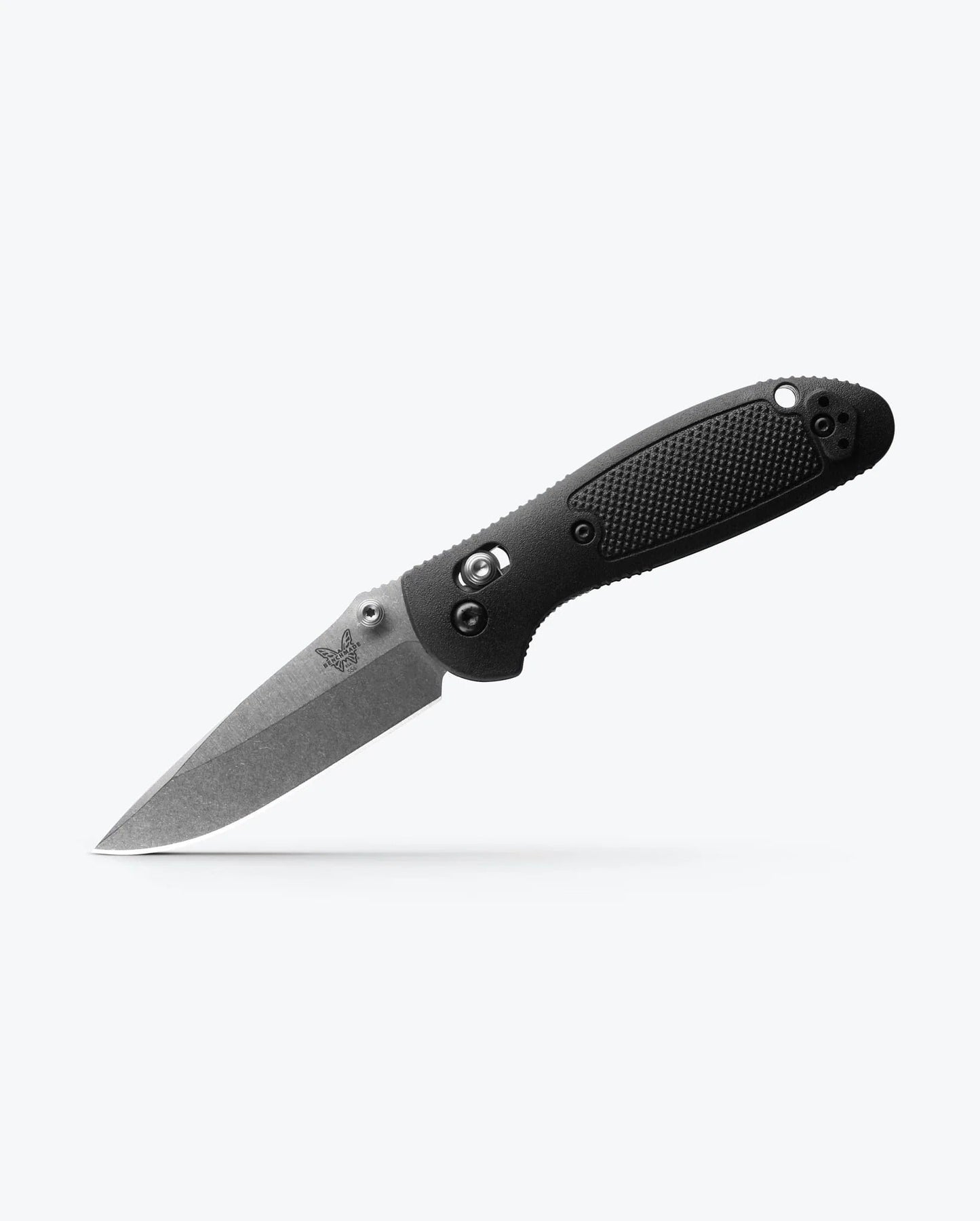 ⚡Last Day 60% OFF-🦋⚔️BM 556 Mini Griptilian Drop-Point EDC Tool – Black Grivory