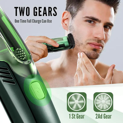 🔥Get yours 50% off today!🔥-Vacuum Beard Trimmer for Men - No-Mess Beard Trimmer That Keeps Your Sink Clean