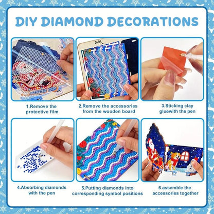 ✨Buy 2 Free Shipping🏠Gingerbread Snowman House Diamond Painting