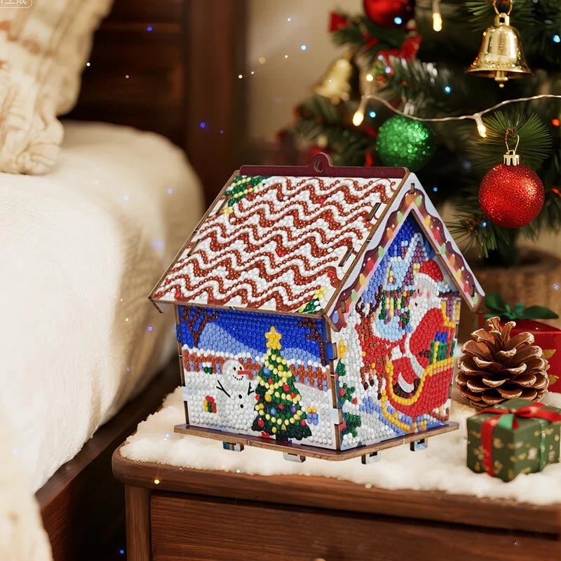 ✨Buy 2 Free Shipping🏠Gingerbread Snowman House Diamond Painting