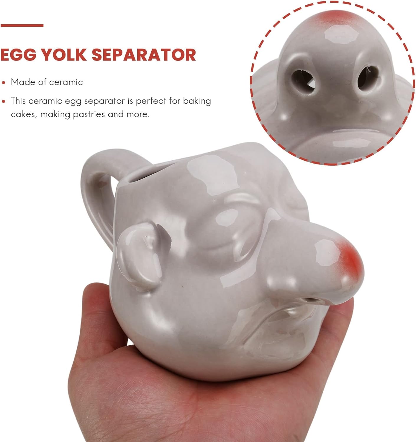Cartoon Egg Yolk Separators