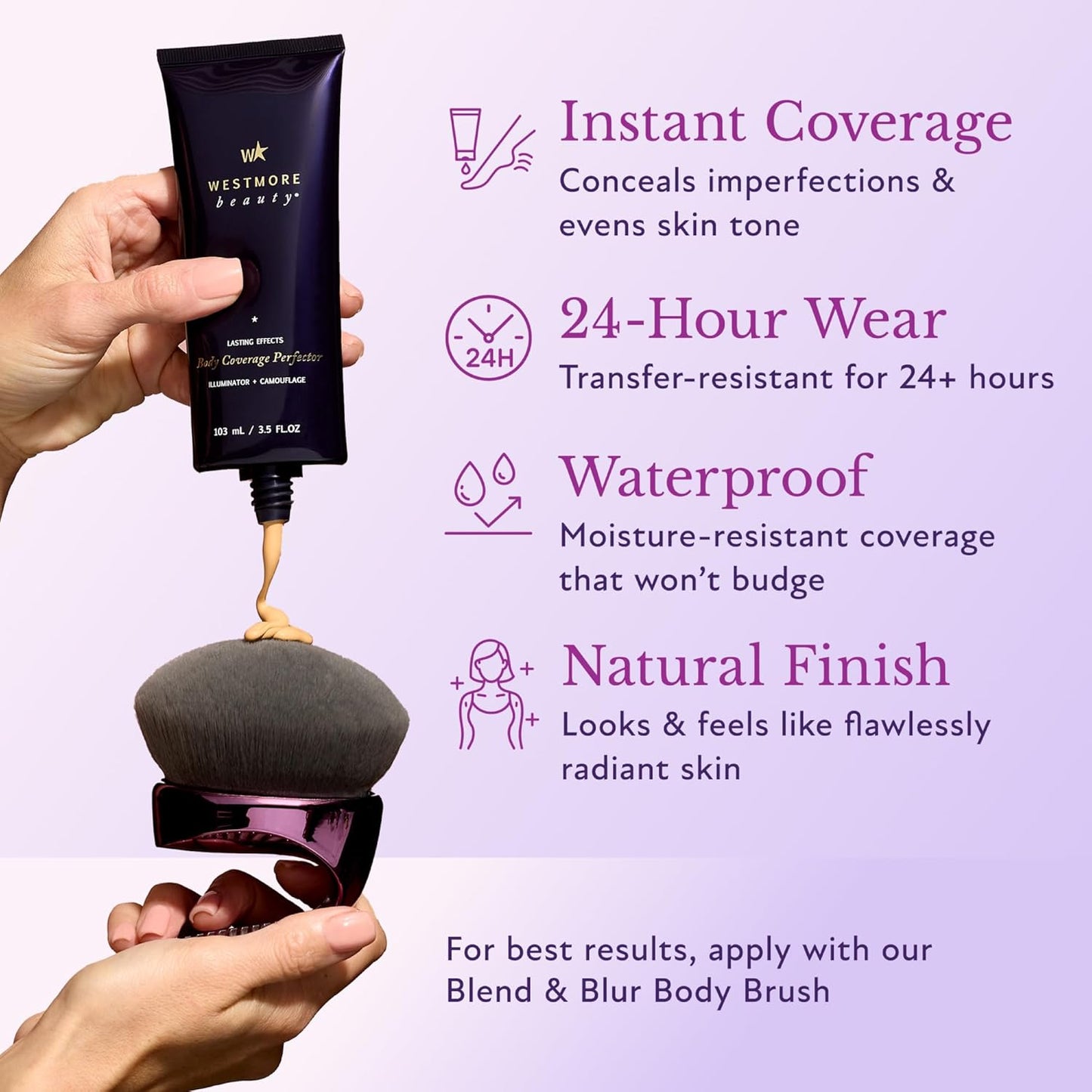 Body Coverage Perfector – Waterproof Leg & Body Makeup - Tattoo Cover Up Makeup