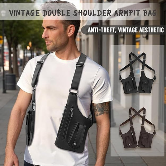 Double Shoulder Armpit Bag