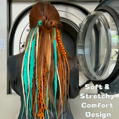 🔥Hot Sale 50% OFF -Elastic Dread Ponytail Salty Soul, Salty Soul Bohemian Ponytail Extension