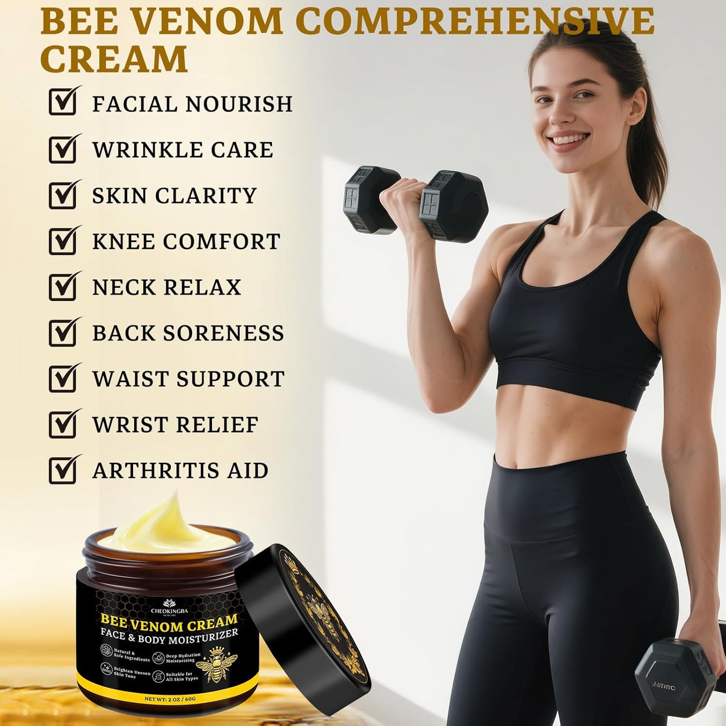 BEE VENOMSKIN TREATMENT CREAM