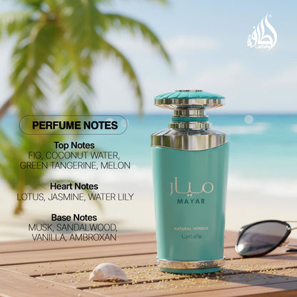 🔥Black Friday Frenzy 33% OFF - Mayar Natural Intense Eau De Parfum 100ml 3.4 FL OZ