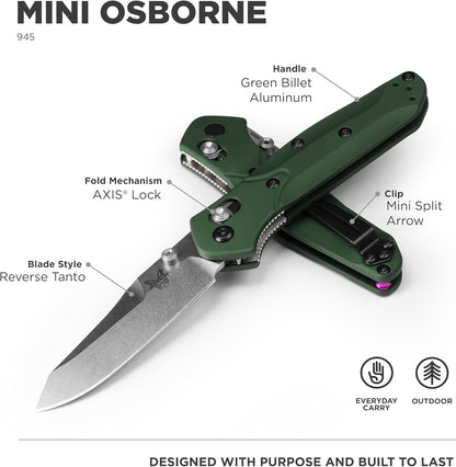⚡Last Day 60% OFF-🦋⚔️BM 940 Osborne – Legendary EDC