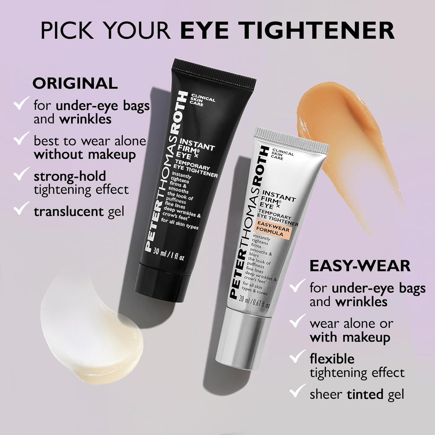 ✨Limited-time offer: 50% off🔥Instant  Eye Temporary Eye Tightener Easy-Wear Formula
