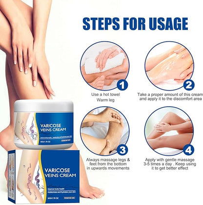 Varicose Veins Treatment for Legs, Spider Varicose Veins Relief Cream, Skin Cream for Legs 50g/1