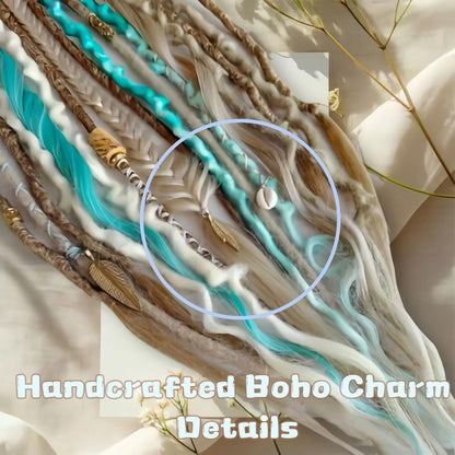 🔥Hot Sale 50% OFF -Elastic Dread Ponytail Salty Soul, Salty Soul Bohemian Ponytail Extension