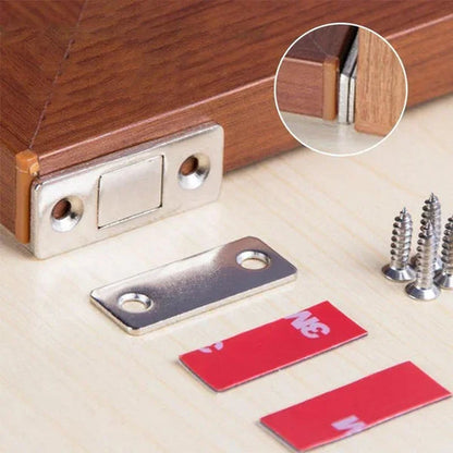 66 / 5,000 InvisiLock™ | Ultradünne, unsichtbare Schranktürmagnete (4er-Set)