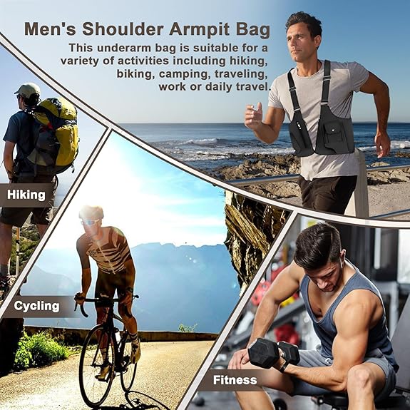 Double Shoulder Armpit Bag