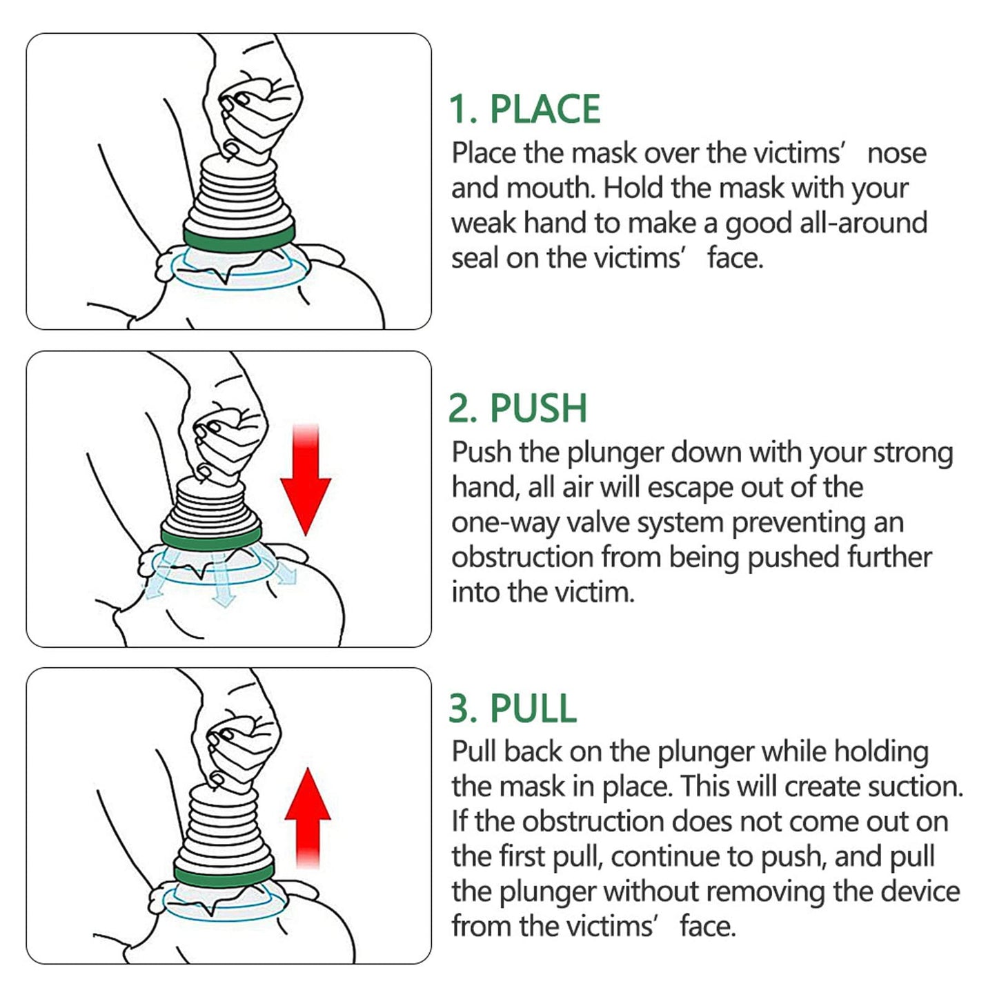 (🔥Home Must) Professional Choking Emergency Device for Adult and Children💕