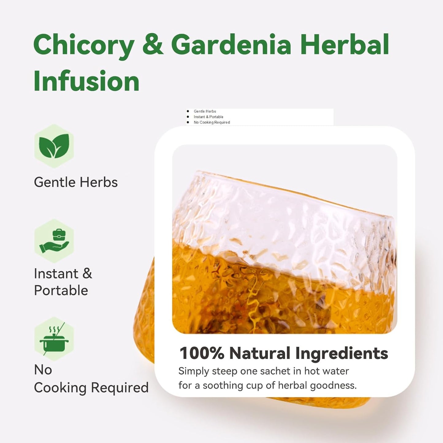 Chicory & Gardenia Herbal Tea
