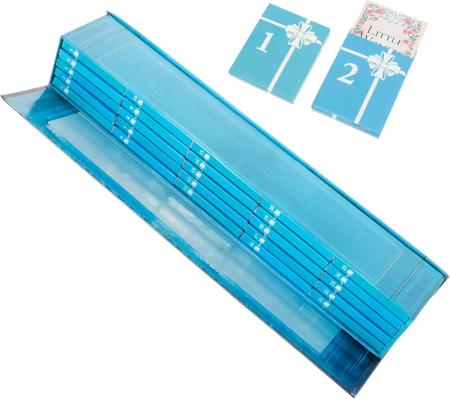 📚Mini Advent Calendar with 25 Gifts (Christmas) - Blue