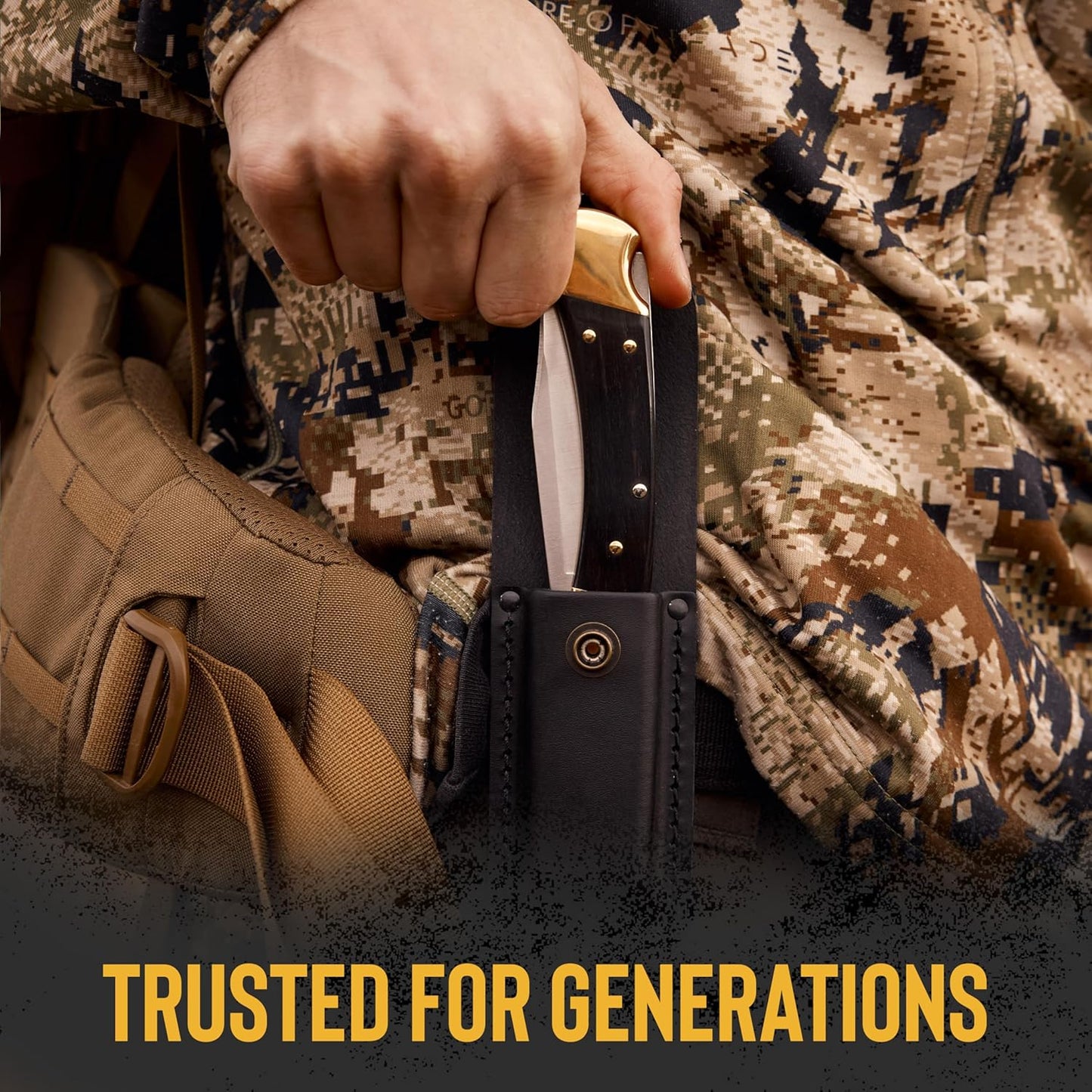 Buck Knives 110 Folding Hunter Lock-back Knife