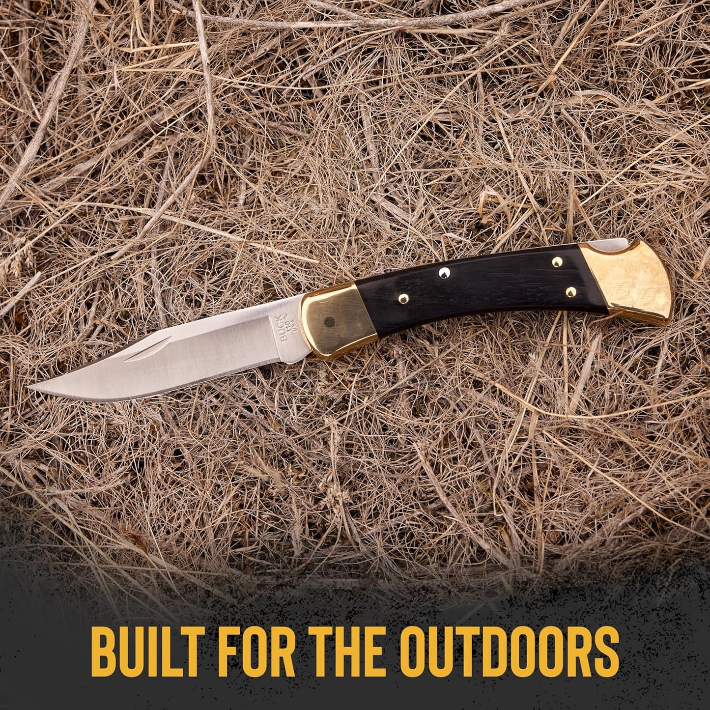 Buck Knives 110 Folding Hunter Lock-back Knife