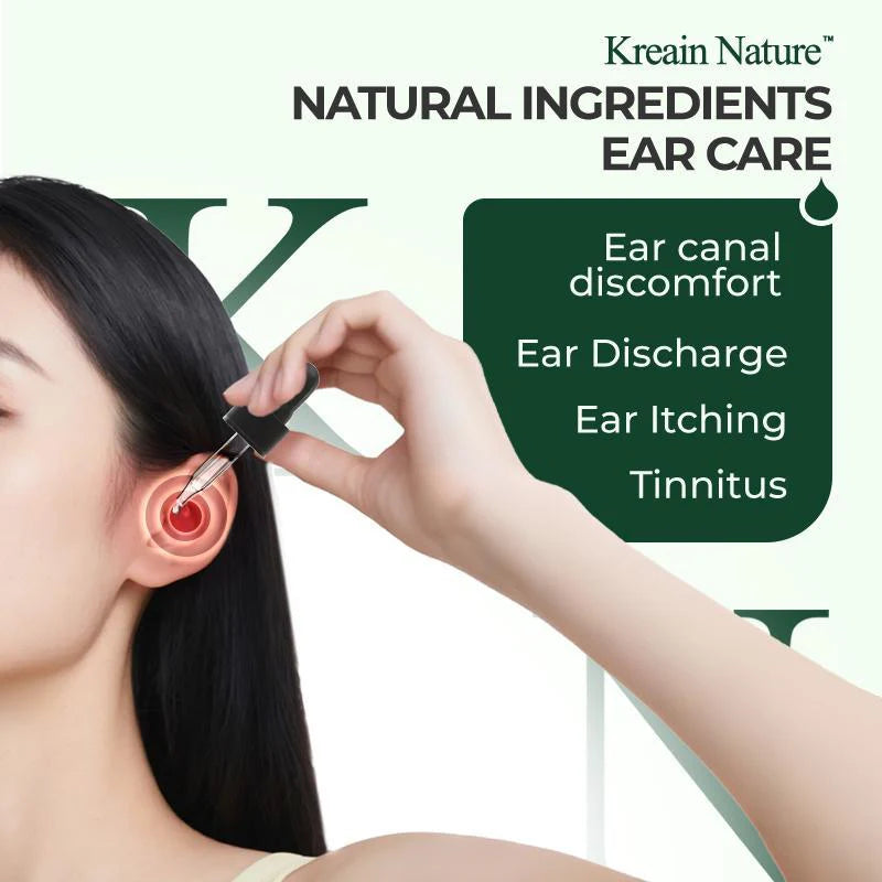 Ear Care Drops – Plant-Based Formula