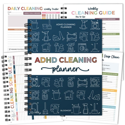 📅 New Release📕2026 version ADHD Cleaning Planner - Cleaning Schedule and Checklist Organizer for Adults and Teens