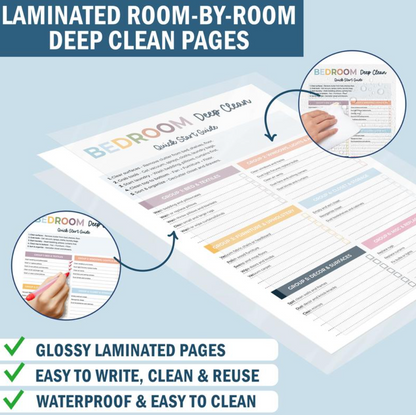 📅 New Release📕2026 version ADHD Cleaning Planner - Cleaning Schedule and Checklist Organizer for Adults and Teens