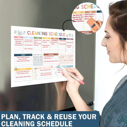 📅 New Release📕2026 version ADHD Cleaning Planner - Cleaning Schedule and Checklist Organizer for Adults and Teens