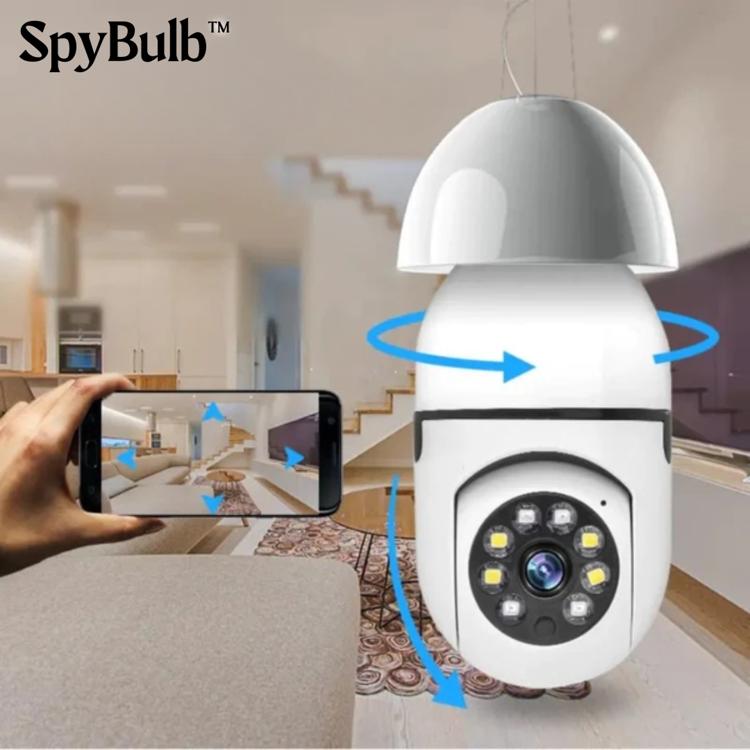 SpyBulb™ - Security WiFi Bulb Camera