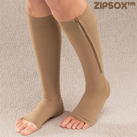ZipSox™ - Compression socks with zipper