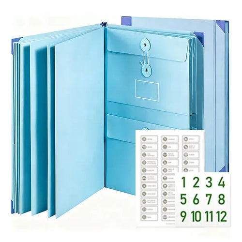 Last Day 49% OFF🔥Accordion File Organizer Manila Pocket Document Folder