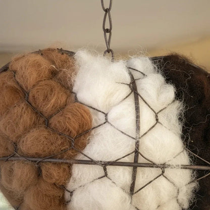 🔥LAST DAY 49% OFF - 🕊️🏡Handmade Natural Alpaca Fiber Bird Nesting Heart❤️