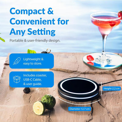 🎄Last Day Christmas Sale 49% OFF🍸 Smart Coaster 2.0 – Mix Perfect Cocktails at Home! 💡